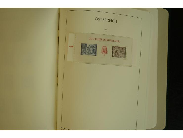 1945/2004, postfrische kpl. Sammlung mit Mi.-Nr. 772-75B, 772-75 KLB, VI-VII (Fotoattest Raybaudi) etc.