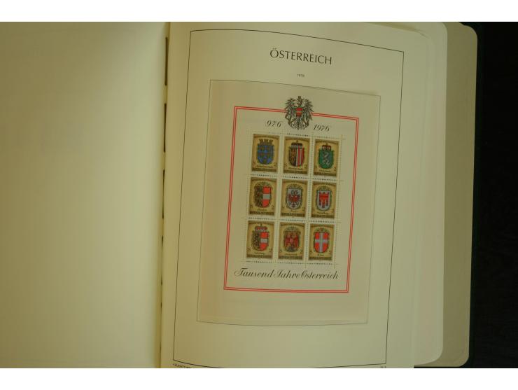1945/2004, postfrische kpl. Sammlung mit Mi.-Nr. 772-75B, 772-75 KLB, VI-VII (Fotoattest Raybaudi) etc.