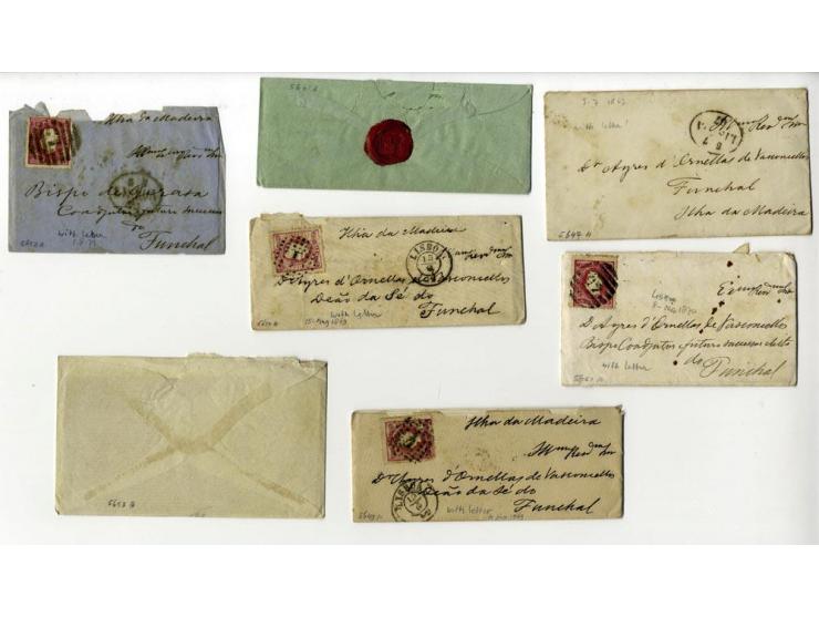 1796/1918, fast 40 Briefe und Ganzsachen ab Vorphila mit Schwerpunkt bis 1900, dabei viel Incoming Mail (u.a. kompletter Falt