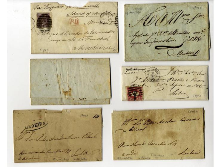 1796/1918, fast 40 Briefe und Ganzsachen ab Vorphila mit Schwerpunkt bis 1900, dabei viel Incoming Mail (u.a. kompletter Falt