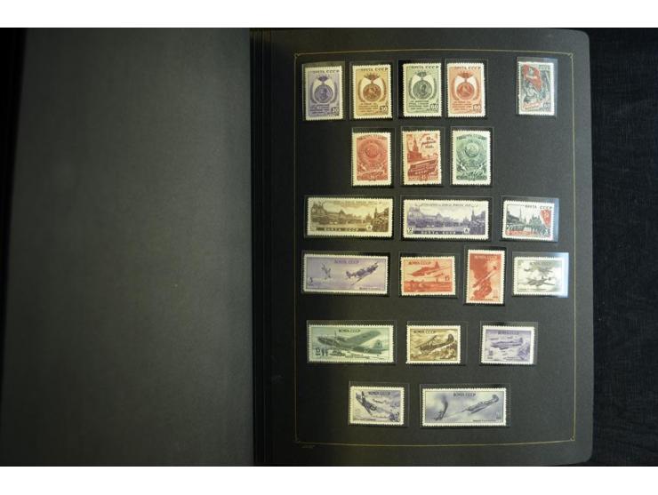 1908/91, postfrische, ungebrauchte und gestempelte Sammlung mit u.a. Mi.-Nr. 1527-34, Bl.11A, 33 etc., dazu Doubletten
