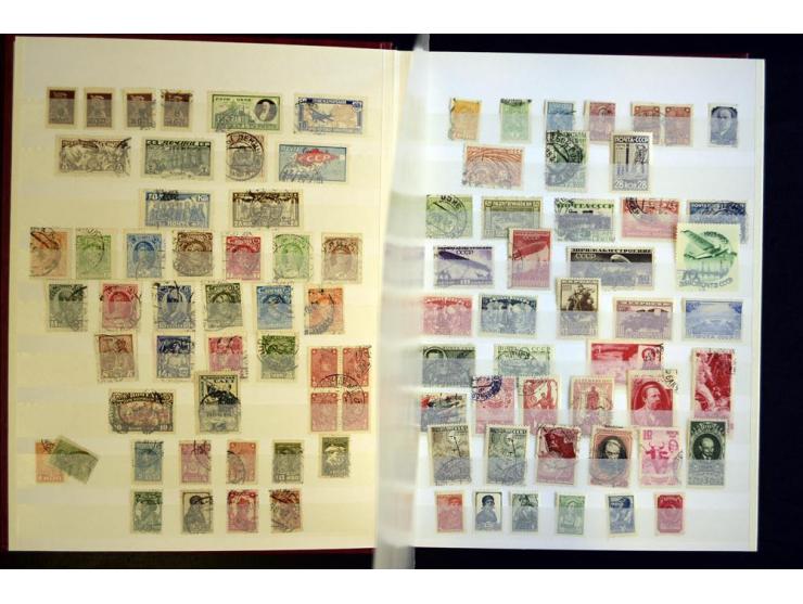 1908/91, postfrische, ungebrauchte und gestempelte Sammlung mit u.a. Mi.-Nr. 1527-34, Bl.11A, 33 etc., dazu Doubletten