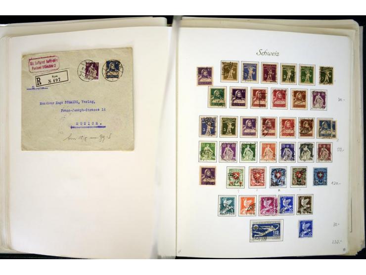 1850/1944, gestempelte Sammlung mit guten Werten und Blocks, einiges sign., meist saubere Erhaltung