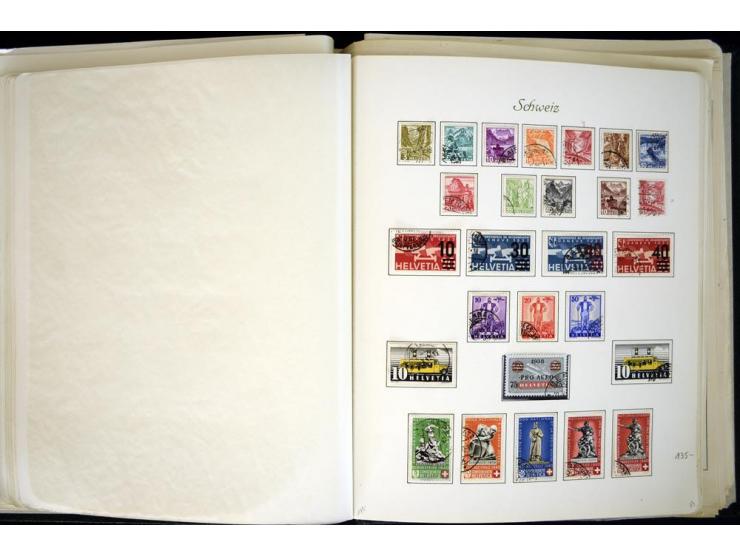 1850/1944, gestempelte Sammlung mit guten Werten und Blocks, einiges sign., meist saubere Erhaltung