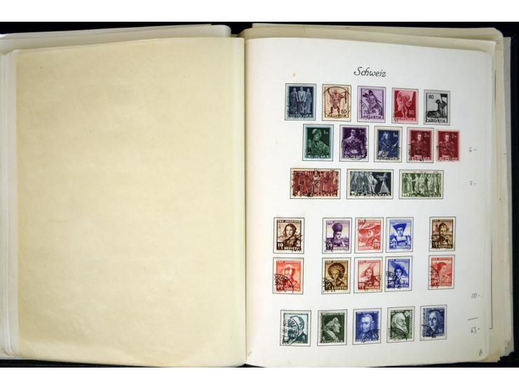 1850/1944, gestempelte Sammlung mit guten Werten und Blocks, einiges sign., meist saubere Erhaltung
