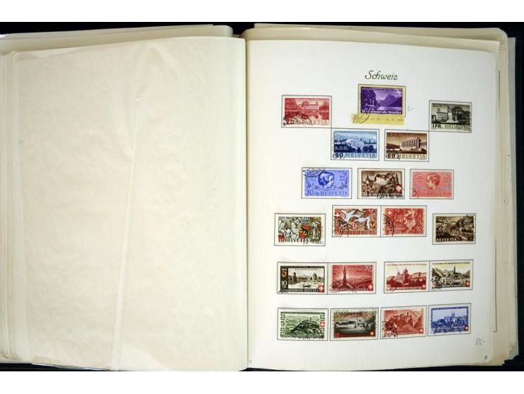 1850/1944, gestempelte Sammlung mit guten Werten und Blocks, einiges sign., meist saubere Erhaltung