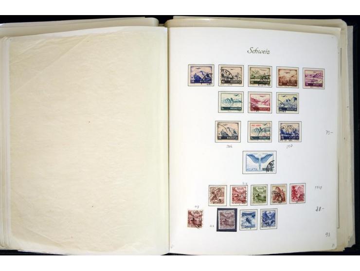 1850/1944, gestempelte Sammlung mit guten Werten und Blocks, einiges sign., meist saubere Erhaltung