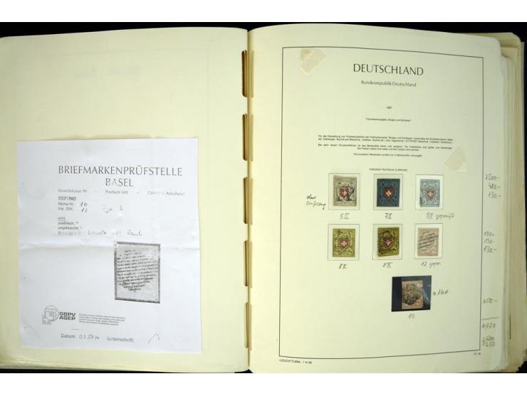 1850/1944, gestempelte Sammlung mit guten Werten und Blocks, einiges sign., meist saubere Erhaltung
