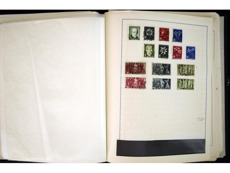 1850/1944, gestempelte Sammlung mit guten Werten und Blocks, einiges sign., meist saubere Erhaltung