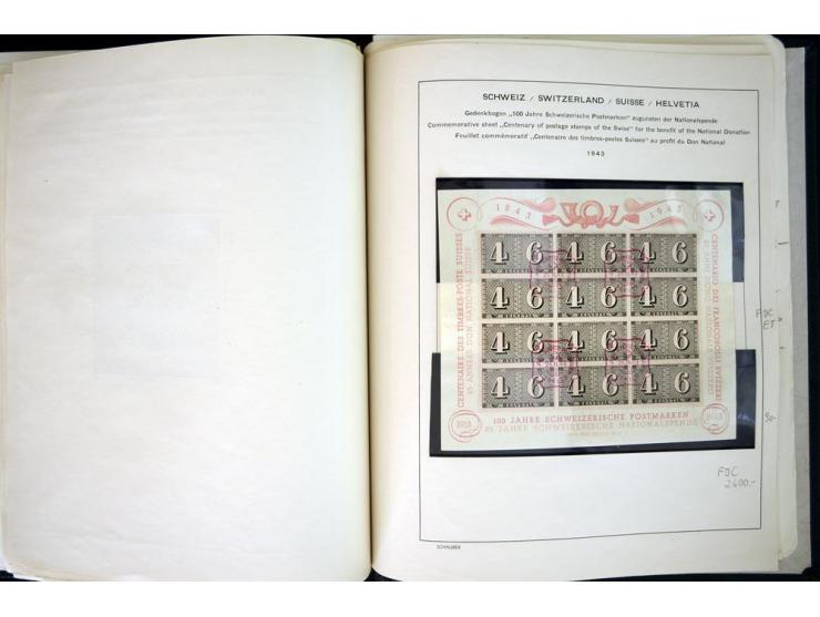 1850/1944, gestempelte Sammlung mit guten Werten und Blocks, einiges sign., meist saubere Erhaltung