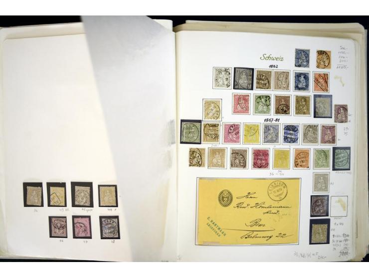 1850/1944, gestempelte Sammlung mit guten Werten und Blocks, einiges sign., meist saubere Erhaltung