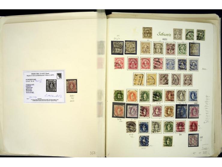 1850/1944, gestempelte Sammlung mit guten Werten und Blocks, einiges sign., meist saubere Erhaltung