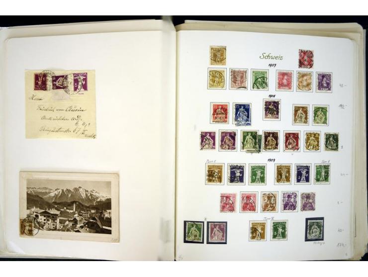 1850/1944, gestempelte Sammlung mit guten Werten und Blocks, einiges sign., meist saubere Erhaltung
