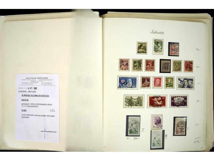 1850/1944, gestempelte Sammlung mit guten Werten und Blocks, einiges sign., meist saubere Erhaltung