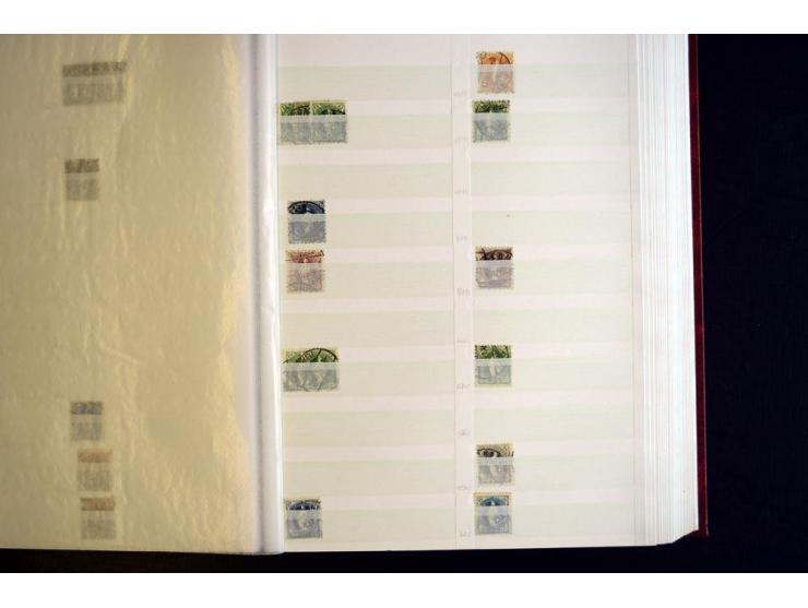 1850/1969, gestempelter Bestand mit etlichen Strubli und vielen Luftpostmarken im Lagerbuch, hoher Katalogwert