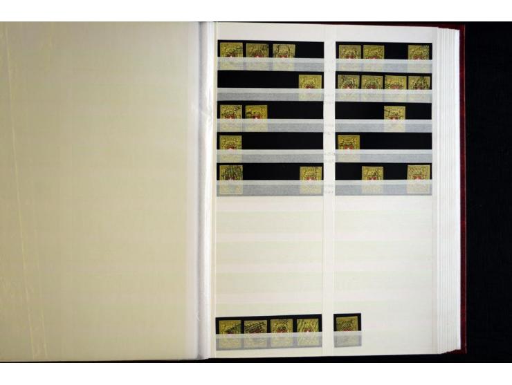1850/1969, gestempelter Bestand mit etlichen Strubli und vielen Luftpostmarken im Lagerbuch, hoher Katalogwert