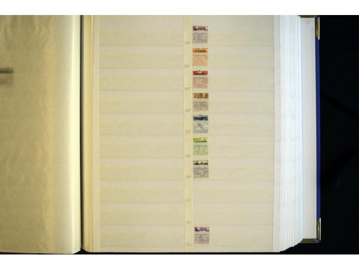 1878/1963, gestempelter Bestand Dienst, Porto, Portofreiheitsmarken und Ämter im Lagerbuch
