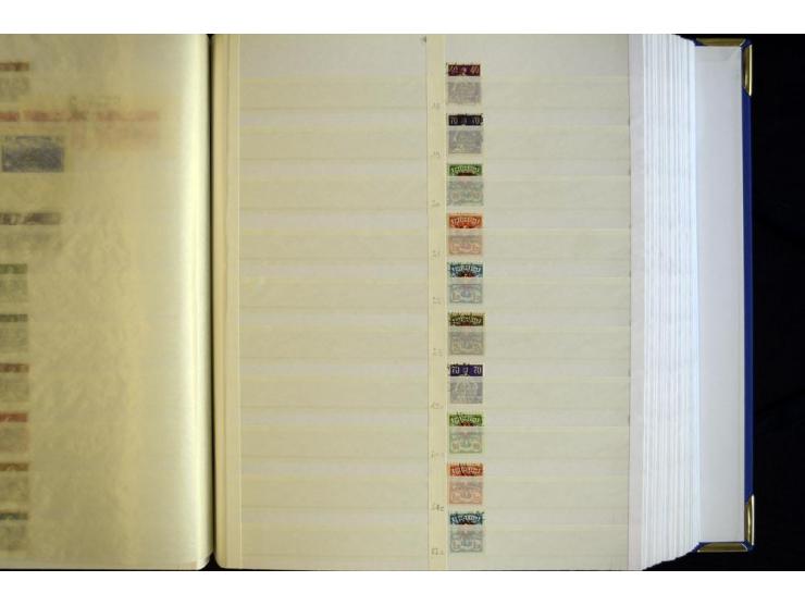 1878/1963, gestempelter Bestand Dienst, Porto, Portofreiheitsmarken und Ämter im Lagerbuch