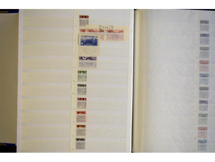 1878/1963, gestempelter Bestand Dienst, Porto, Portofreiheitsmarken und Ämter im Lagerbuch