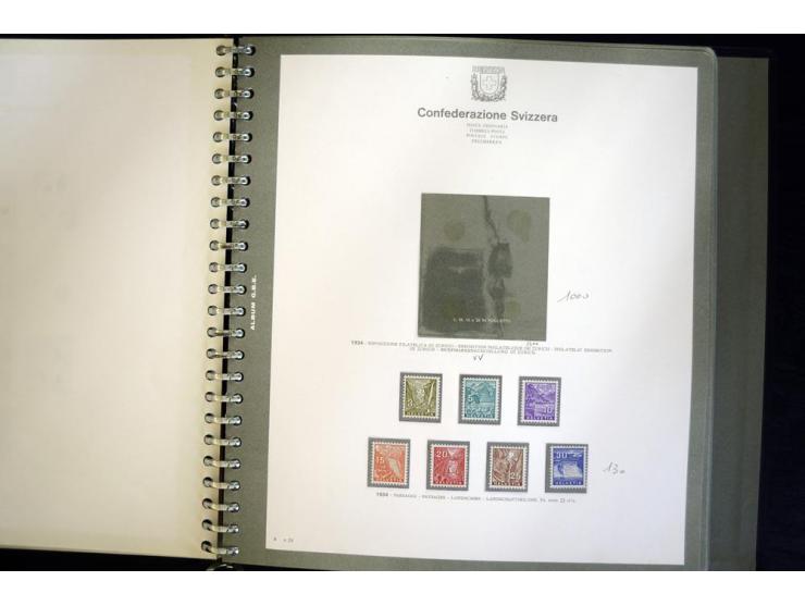 1900/63, postfrische und etwas ungebrauchte Sammlung mit u.a. Mi.-Nr. 73III (Fotoattest Rellstab), 110, 121-23 etc., im Bolaf