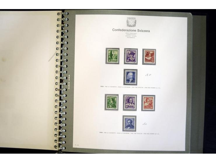 1900/63, postfrische und etwas ungebrauchte Sammlung mit u.a. Mi.-Nr. 73III (Fotoattest Rellstab), 110, 121-23 etc., im Bolaf