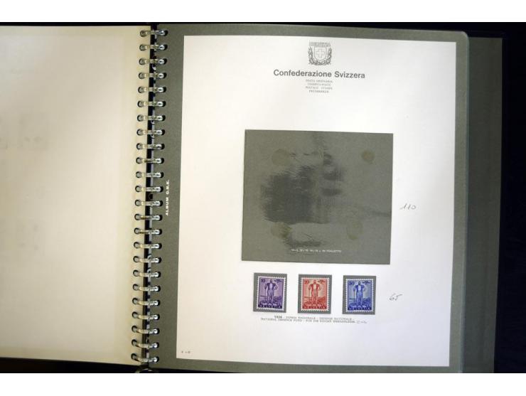 1900/63, postfrische und etwas ungebrauchte Sammlung mit u.a. Mi.-Nr. 73III (Fotoattest Rellstab), 110, 121-23 etc., im Bolaf