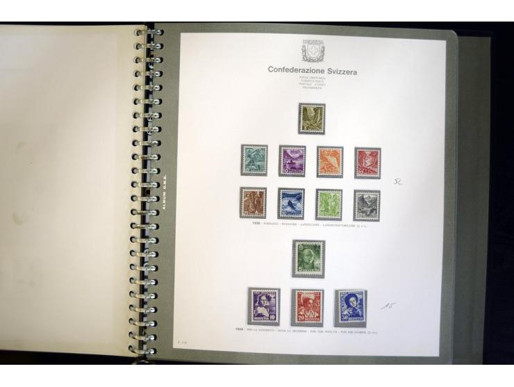1900/63, postfrische und etwas ungebrauchte Sammlung mit u.a. Mi.-Nr. 73III (Fotoattest Rellstab), 110, 121-23 etc., im Bolaf