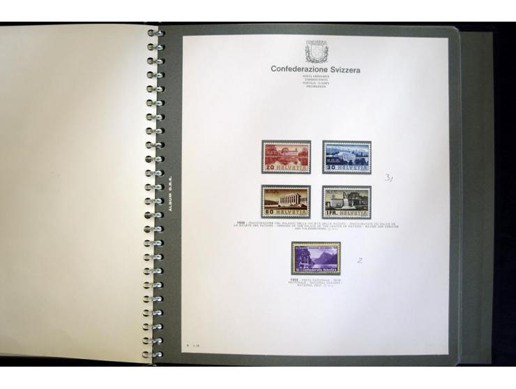 1900/63, postfrische und etwas ungebrauchte Sammlung mit u.a. Mi.-Nr. 73III (Fotoattest Rellstab), 110, 121-23 etc., im Bolaf
