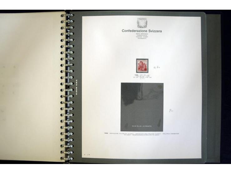 1900/63, postfrische und etwas ungebrauchte Sammlung mit u.a. Mi.-Nr. 73III (Fotoattest Rellstab), 110, 121-23 etc., im Bolaf