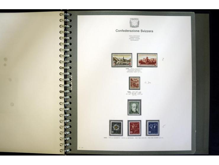 1900/63, postfrische und etwas ungebrauchte Sammlung mit u.a. Mi.-Nr. 73III (Fotoattest Rellstab), 110, 121-23 etc., im Bolaf
