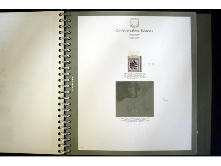 1900/63, postfrische und etwas ungebrauchte Sammlung mit u.a. Mi.-Nr. 73III (Fotoattest Rellstab), 110, 121-23 etc., im Bolaf