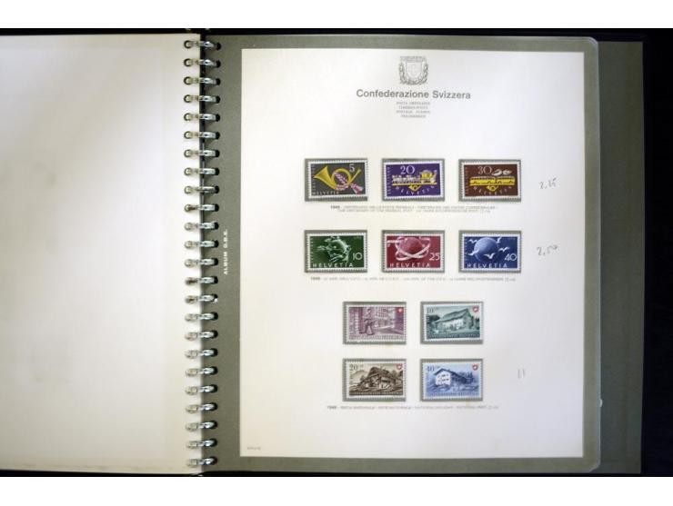 1900/63, postfrische und etwas ungebrauchte Sammlung mit u.a. Mi.-Nr. 73III (Fotoattest Rellstab), 110, 121-23 etc., im Bolaf