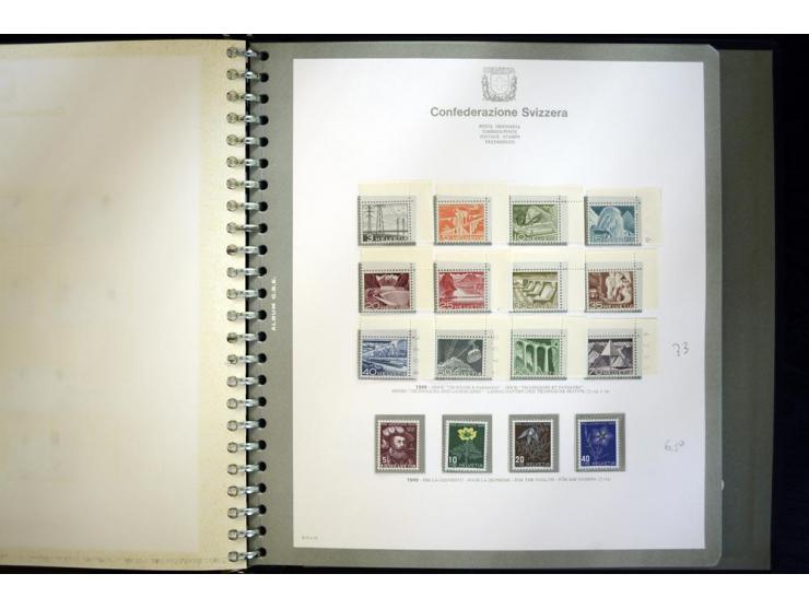 1900/63, postfrische und etwas ungebrauchte Sammlung mit u.a. Mi.-Nr. 73III (Fotoattest Rellstab), 110, 121-23 etc., im Bolaf