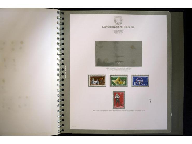 1900/63, postfrische und etwas ungebrauchte Sammlung mit u.a. Mi.-Nr. 73III (Fotoattest Rellstab), 110, 121-23 etc., im Bolaf