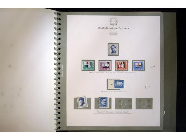1900/63, postfrische und etwas ungebrauchte Sammlung mit u.a. Mi.-Nr. 73III (Fotoattest Rellstab), 110, 121-23 etc., im Bolaf