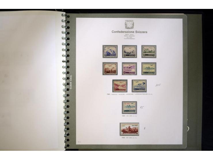 1900/63, postfrische und etwas ungebrauchte Sammlung mit u.a. Mi.-Nr. 73III (Fotoattest Rellstab), 110, 121-23 etc., im Bolaf