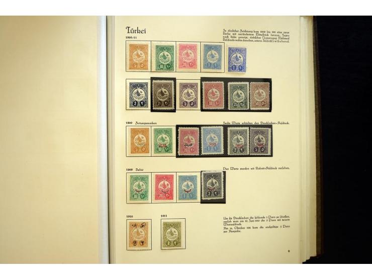 1863/1920, mostly unused collection in very fine quality, starting with 1863 first issue full maring set, good part Duloz wit