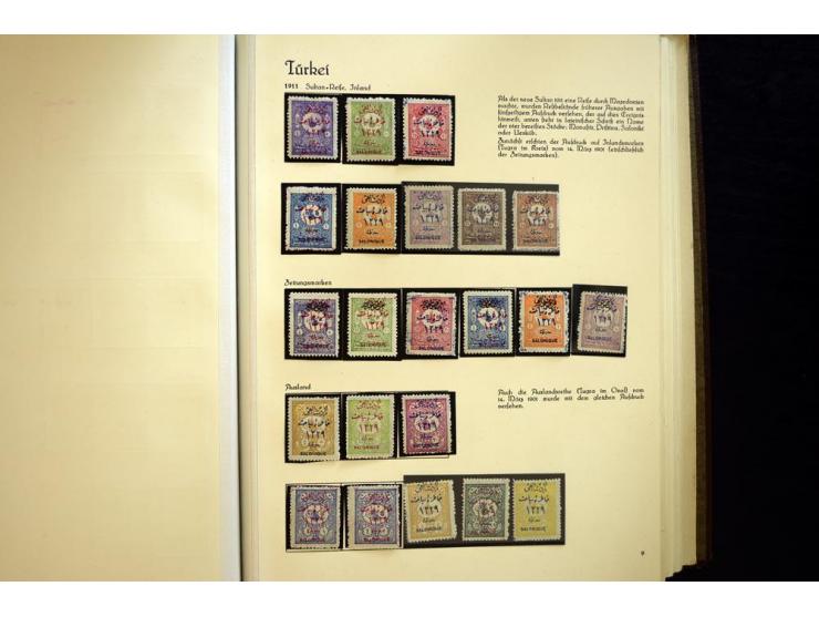 1863/1920, mostly unused collection in very fine quality, starting with 1863 first issue full maring set, good part Duloz wit