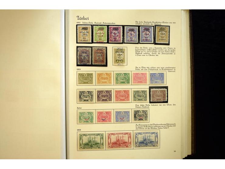 1863/1920, mostly unused collection in very fine quality, starting with 1863 first issue full maring set, good part Duloz wit