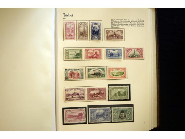 1863/1920, mostly unused collection in very fine quality, starting with 1863 first issue full maring set, good part Duloz wit