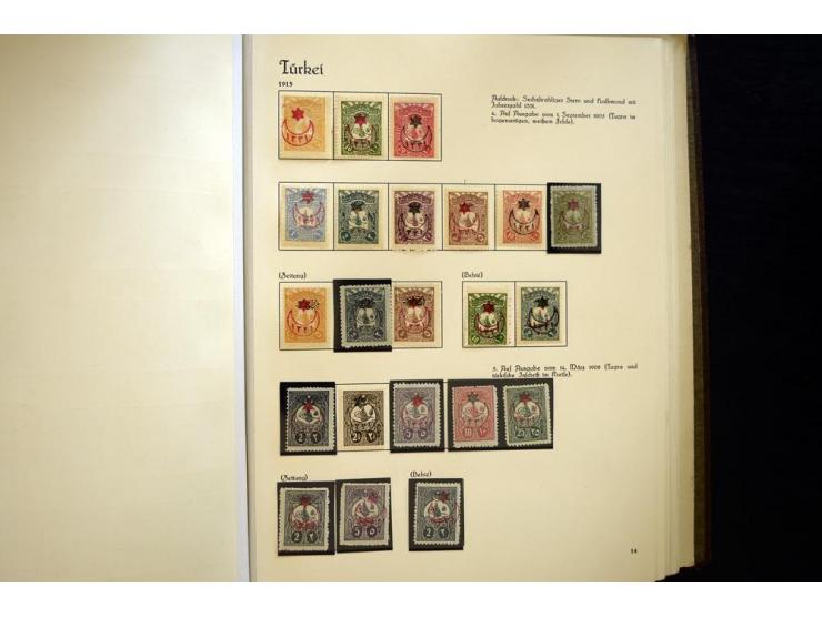 1863/1920, mostly unused collection in very fine quality, starting with 1863 first issue full maring set, good part Duloz wit