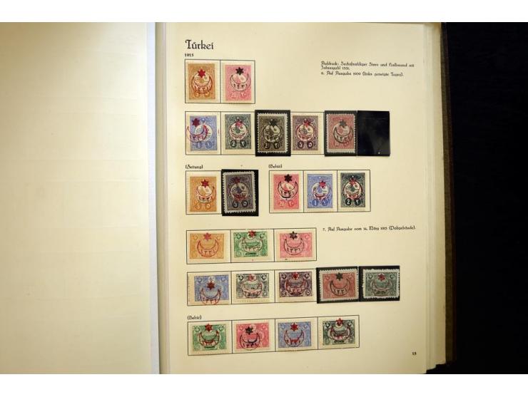 1863/1920, mostly unused collection in very fine quality, starting with 1863 first issue full maring set, good part Duloz wit