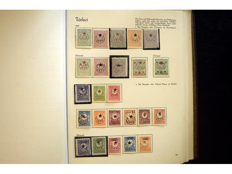 1863/1920, mostly unused collection in very fine quality, starting with 1863 first issue full maring set, good part Duloz wit