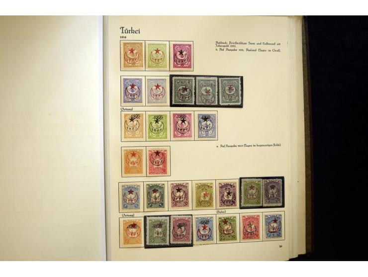 1863/1920, mostly unused collection in very fine quality, starting with 1863 first issue full maring set, good part Duloz wit