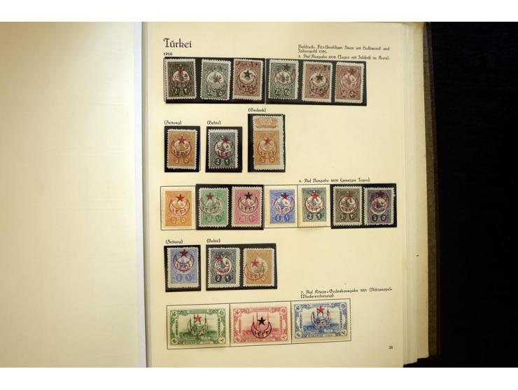 1863/1920, mostly unused collection in very fine quality, starting with 1863 first issue full maring set, good part Duloz wit