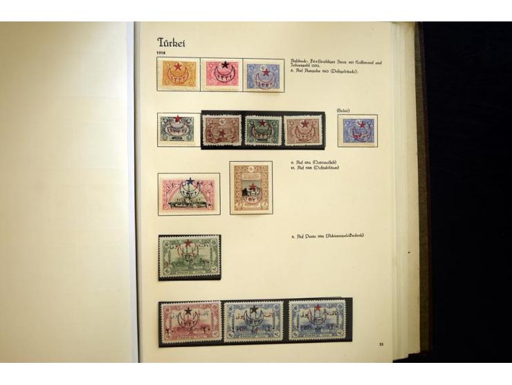 1863/1920, mostly unused collection in very fine quality, starting with 1863 first issue full maring set, good part Duloz wit