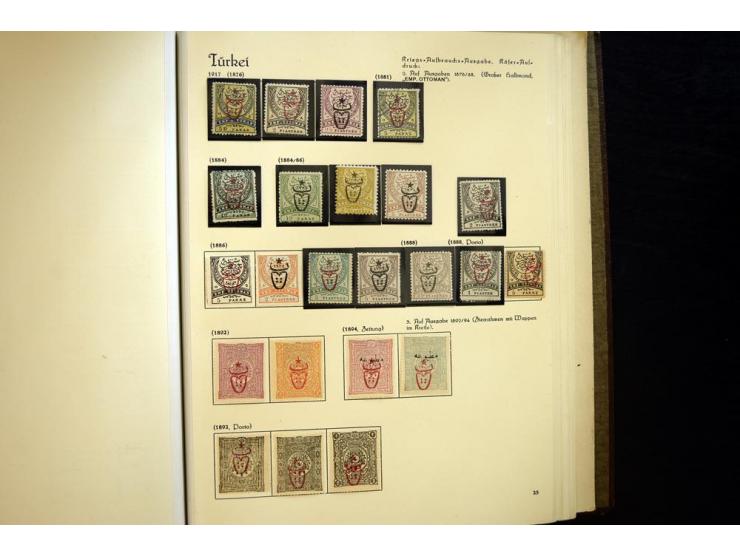 1863/1920, mostly unused collection in very fine quality, starting with 1863 first issue full maring set, good part Duloz wit