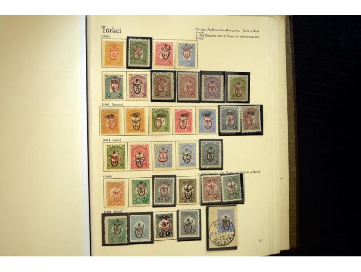 1863/1920, mostly unused collection in very fine quality, starting with 1863 first issue full maring set, good part Duloz wit