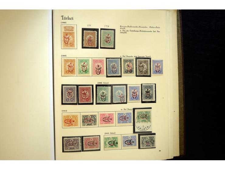 1863/1920, mostly unused collection in very fine quality, starting with 1863 first issue full maring set, good part Duloz wit