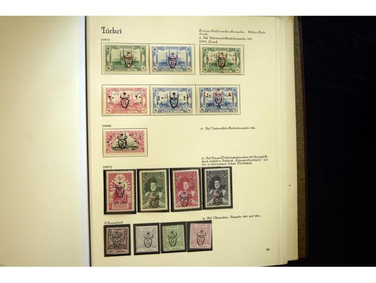1863/1920, mostly unused collection in very fine quality, starting with 1863 first issue full maring set, good part Duloz wit